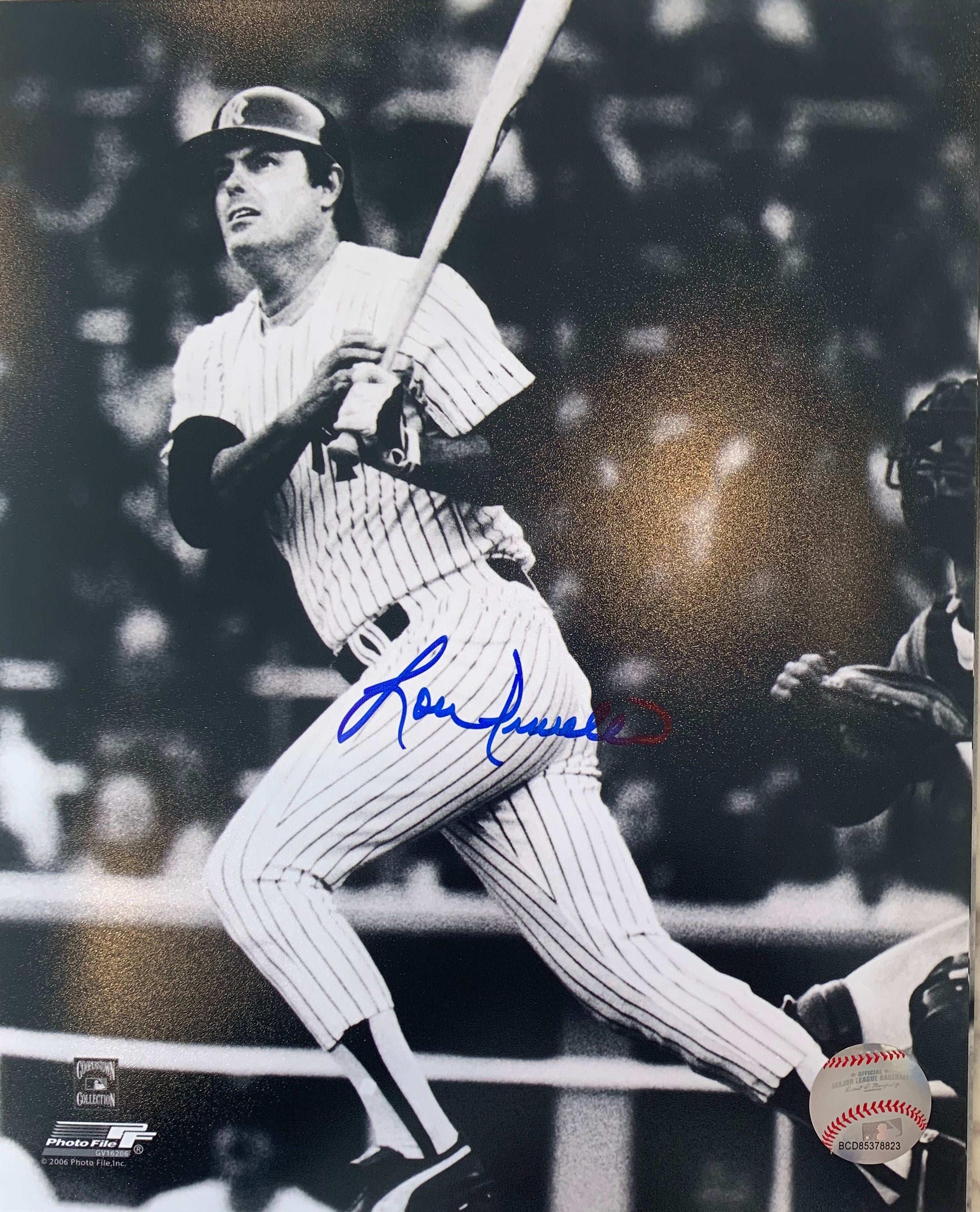 Autographed Lou Piniella 8x10 New York Yankees Photo at 's