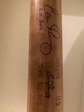 Load image into Gallery viewer, Evan Longoria Game Used Autographed Bat
