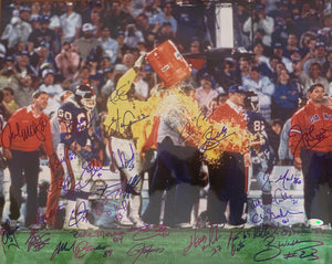 1986 NY Giants Team Signed 16" x 20" Photo
