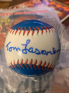 Tommy Lasorda Picture Ball
